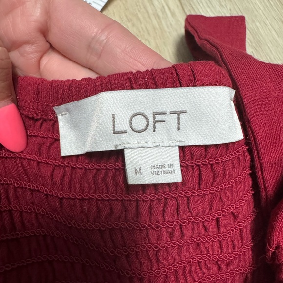 Loft Red Sundress - Picture 4 of 5